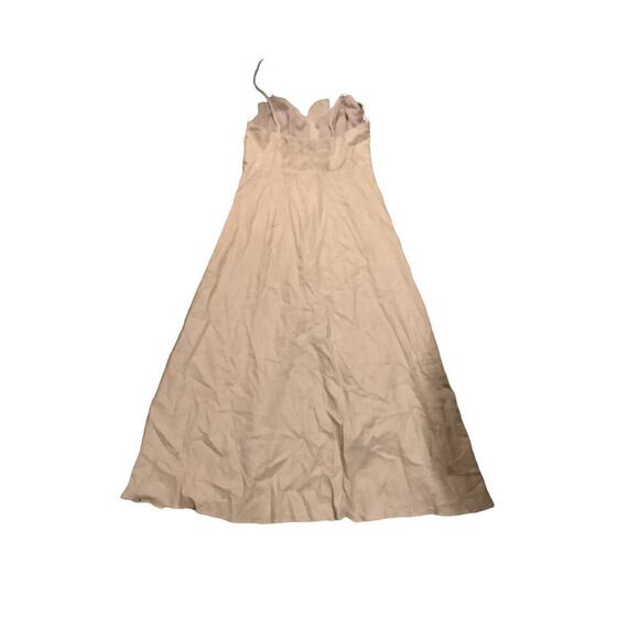 Zara Strappy MIDI Dress S Coastal Summer CottageCore Lagenlook - Picture 2 of 4